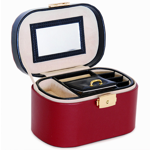 Шкатулка для ювелирных изделий, цвет: бордово-красный 89756 Шкатулка Sunrise Group Holdings Limited 2009 г ; Упаковка: коробка инфо 13740b.