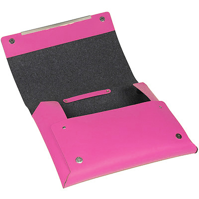 Портфель для документов, цвет: малиновый Портфель Nu Design, LTD 2010 г ; Упаковка: коробка инфо 11417c.