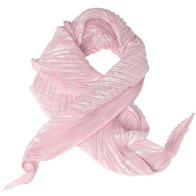 Палантин, цвет: розовый, 56 см х 172 см Палантин Венера 2009 г ; Упаковка: пакет инфо 5062e.