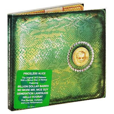Alice Cooper Billion Dollar Babies Deluxe Edition (2 СD) Формат: 2 Audio CD (DigiPack) Дистрибьюторы: Warner Music, Rhino Entertainment Company, Торговая Фирма "Никитин" Германия инфо 11435e.