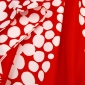 Платок "Горох", цвет: красный, белый, 90 см х 90 см белый Производитель: Италия Артикул: 10546 инфо 12626f.