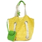 Сумка пляжная, цвет: желто-зеленый Сумка Венера 2010 г ; Упаковка: пакет инфо 12898f.