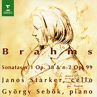 Gyorgy Sebok / Janos Starker Brahms Sonates № 1 Op 38 & № 2 Op 99 Starker Георгий Сибок Gyorgy Sebok инфо 12956f.
