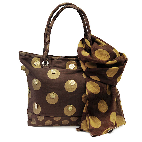 Пляжный набор "Парео и сумка" Цвет: коричневый 5502544 см Производитель: Италия Артикул: 5502544 инфо 12882g.