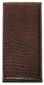 Визитница на 96 карточек "Protege", темно-коричневая 12 см х 1,5 см инфо 12947g.