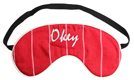 Очки для сна "O'Key" очки для сна с вышивкой инфо 951i.