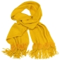 Шарф, цвет: желтый, 27 см х 180 см Шарф Венера 2009 г ; Упаковка: пакет инфо 1108i.