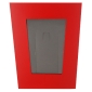 Настольная фоторамка, 9,5 см х 12,5 см, цвет: красный Фоторамка Nu Design, LTD 2010 г ; Упаковка: коробка инфо 7883a.