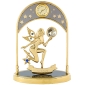 Сувенир с часами "Знак зодиака: Дева", цвет: золотой ему завершенный и презентабельный вид инфо 7997a.