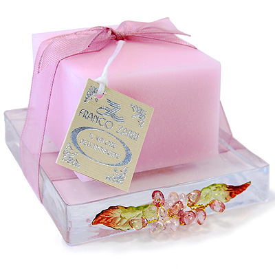 Ароматизированная свеча "Эмоушенс" Цвет: розовый Производитель: Италия Артикул: 863 P инфо 8084a.