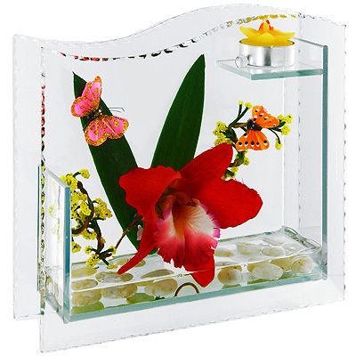 Декоративный подсвечник "Орхидея с бабочкой" ZS-09-19-3 см Артикул: ZS-09-19-3 Производитель: Китай инфо 8116a.